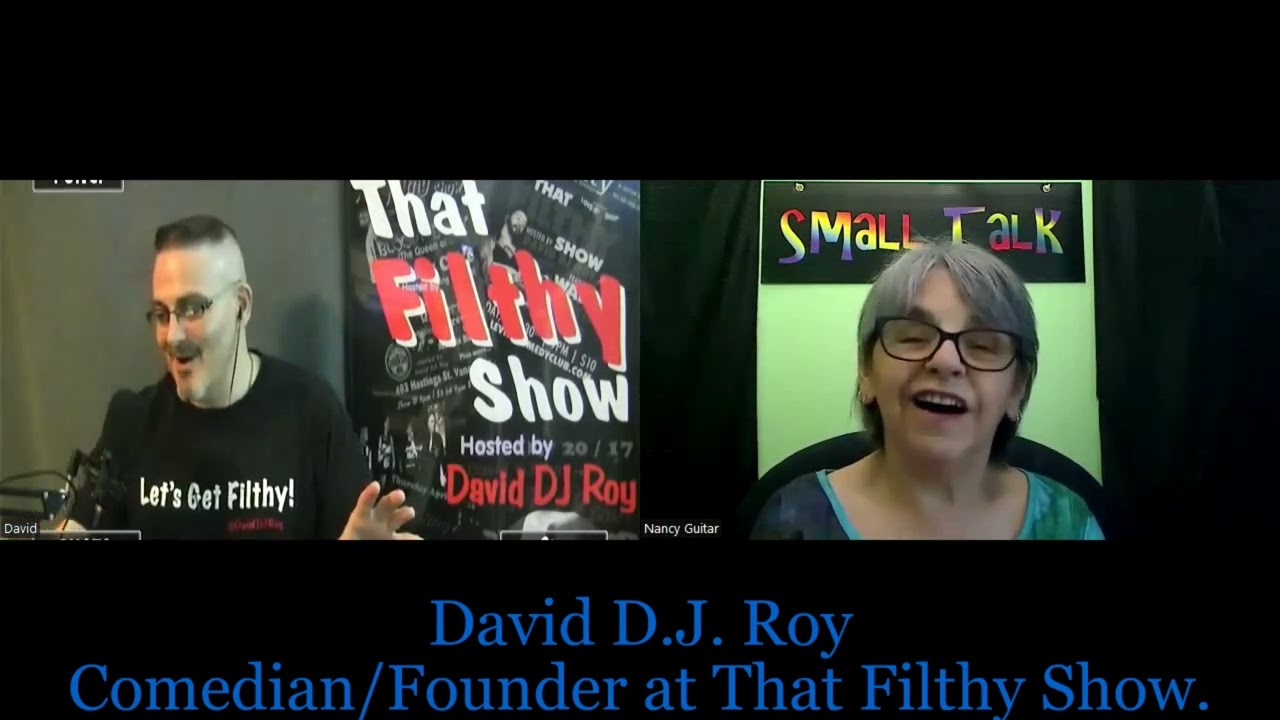 David D.J. Roy, comedian and founder of That Filthy Show